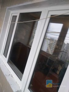 Установка окон на балконе