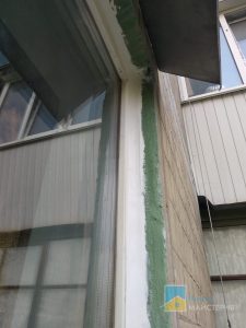 Герметизація швів та відливу