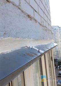 Герметизація швів та піддашку
