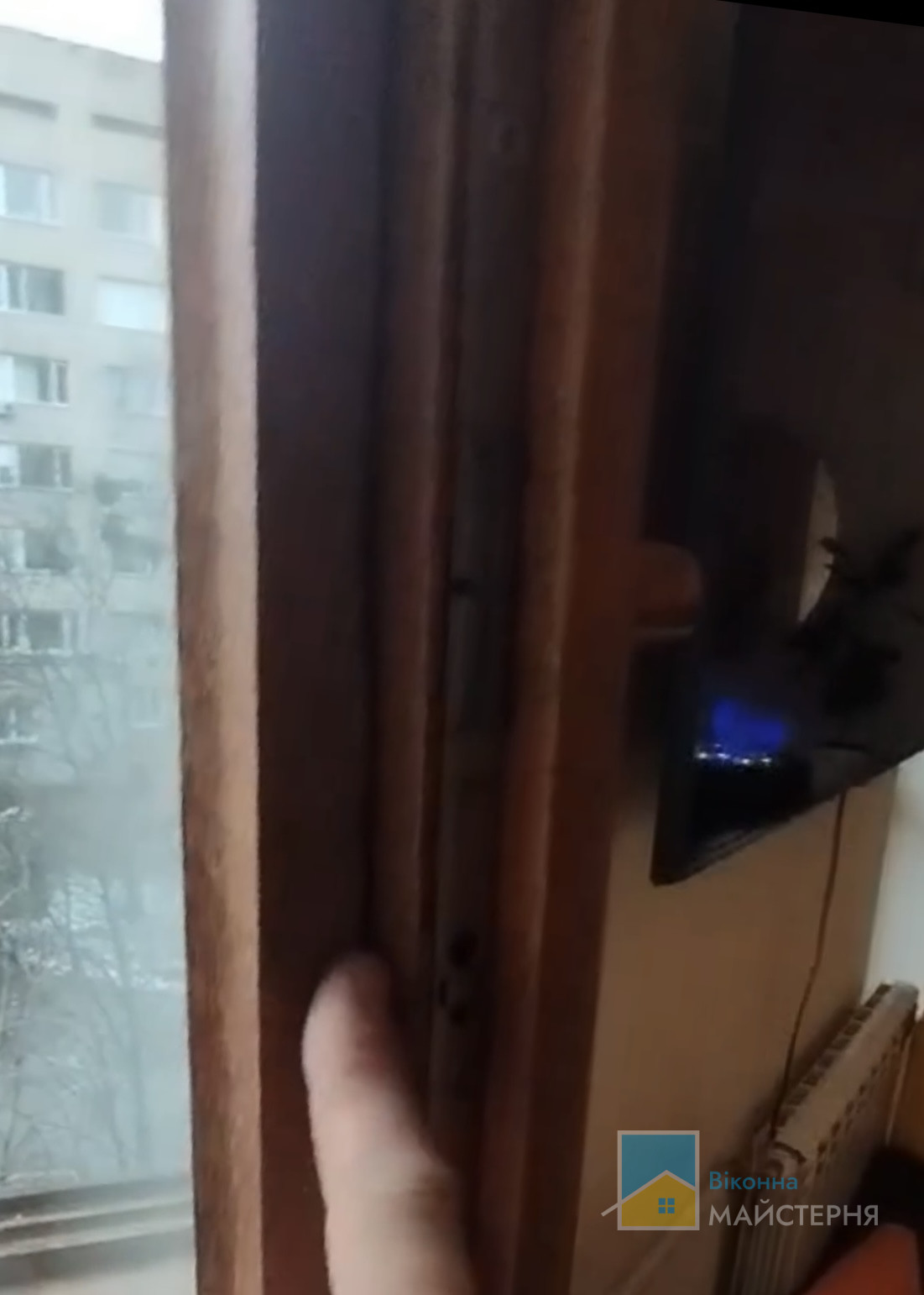 Ремонт окон евродерево
